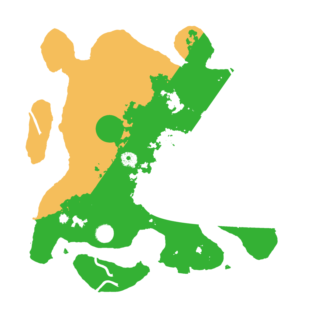 Biome Rust Map: Procedural Map, Size: 3000, Seed: 670321802
