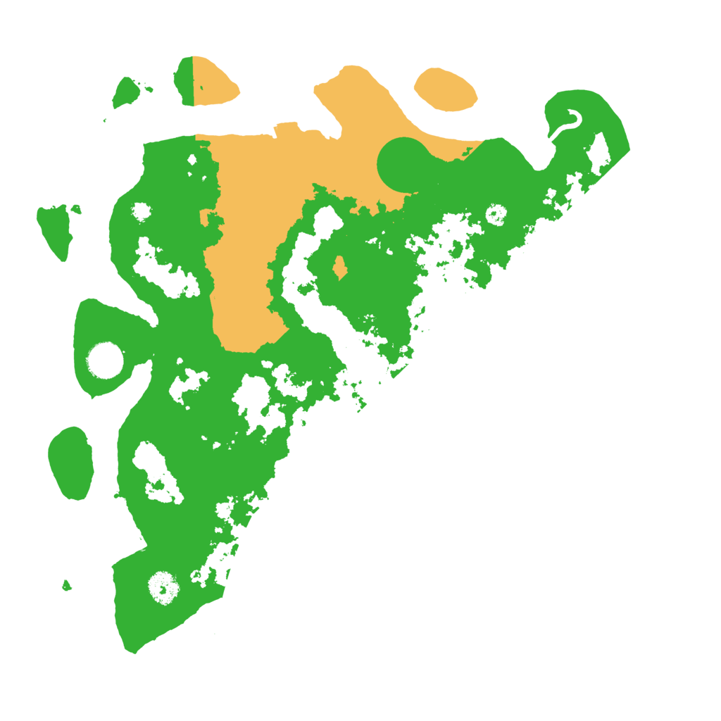 Biome Rust Map: Procedural Map, Size: 3500, Seed: 468012709