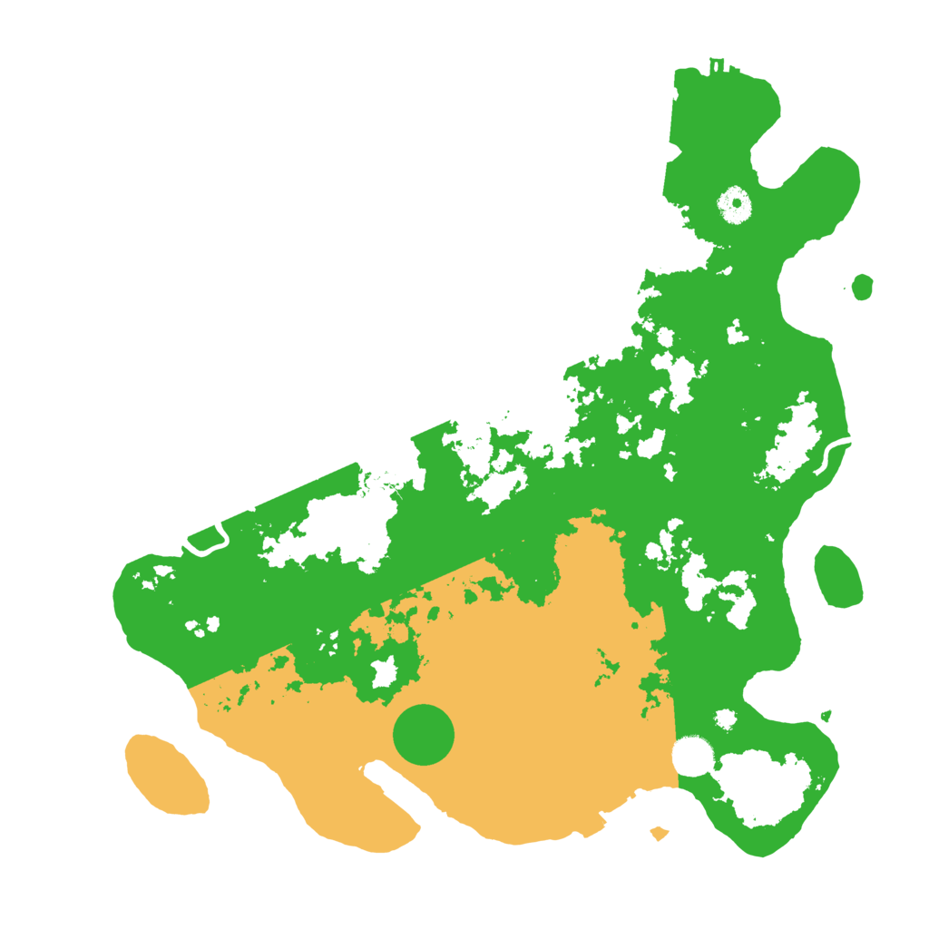 Biome Rust Map: Procedural Map, Size: 4000, Seed: 601976165