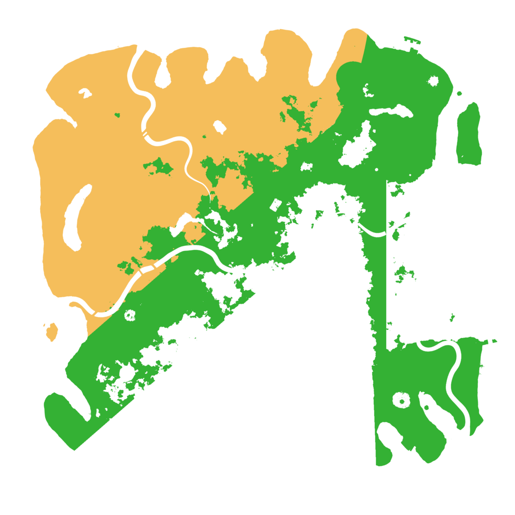 Biome Rust Map: Procedural Map, Size: 4500, Seed: 226951095