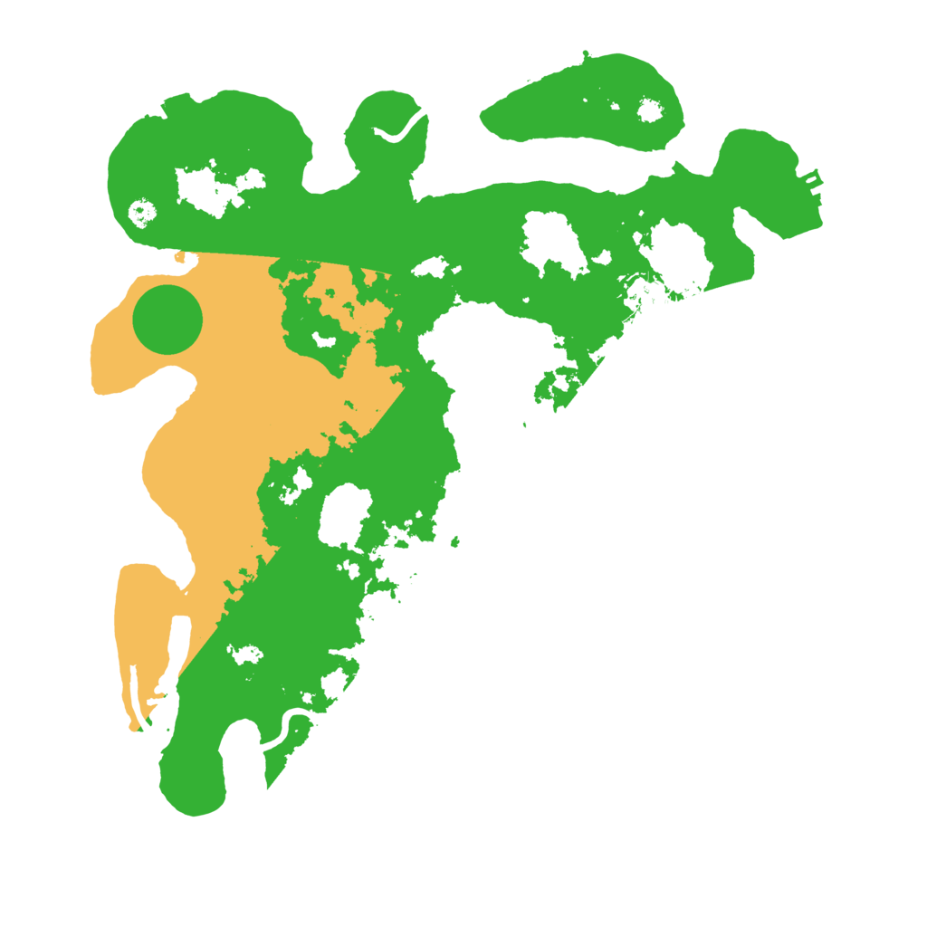 Biome Rust Map: Procedural Map, Size: 3500, Seed: 1042409055