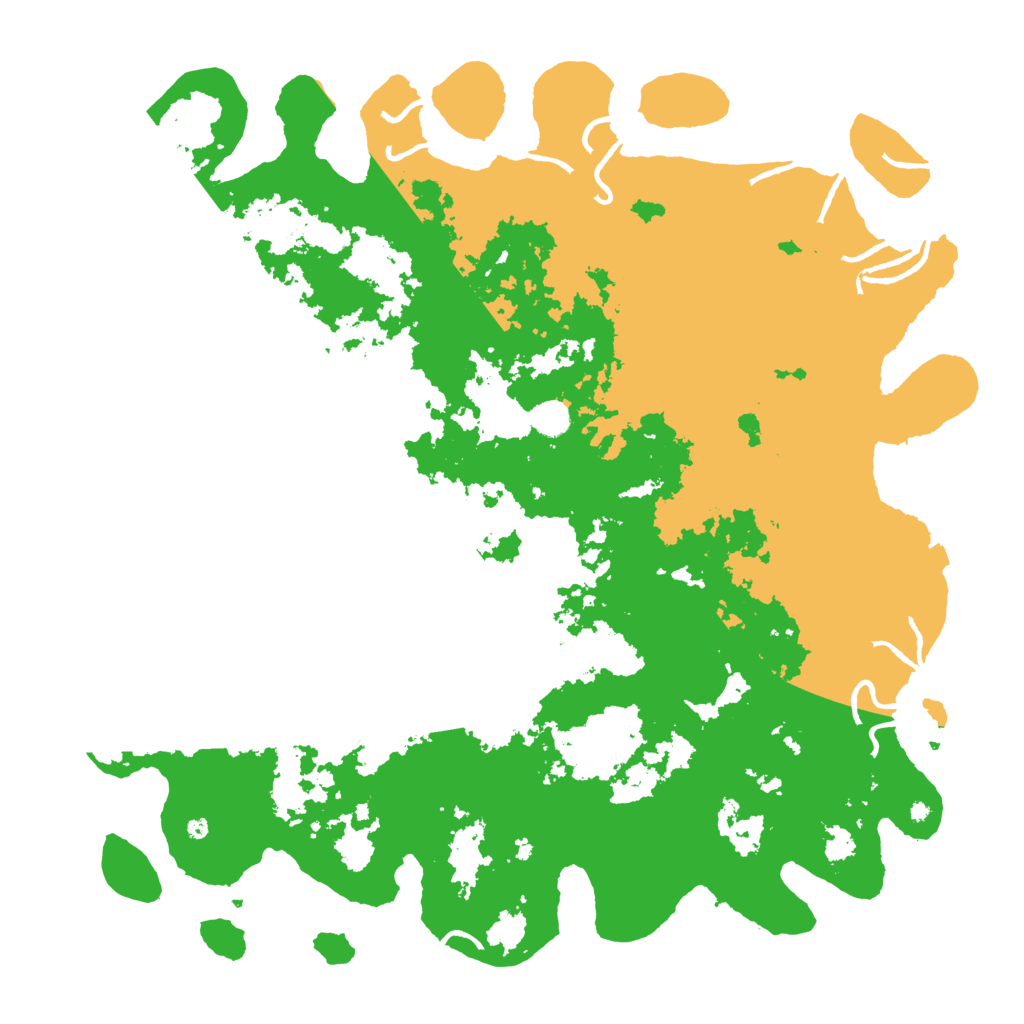 Biome Rust Map: Procedural Map, Size: 5000, Seed: 560289354