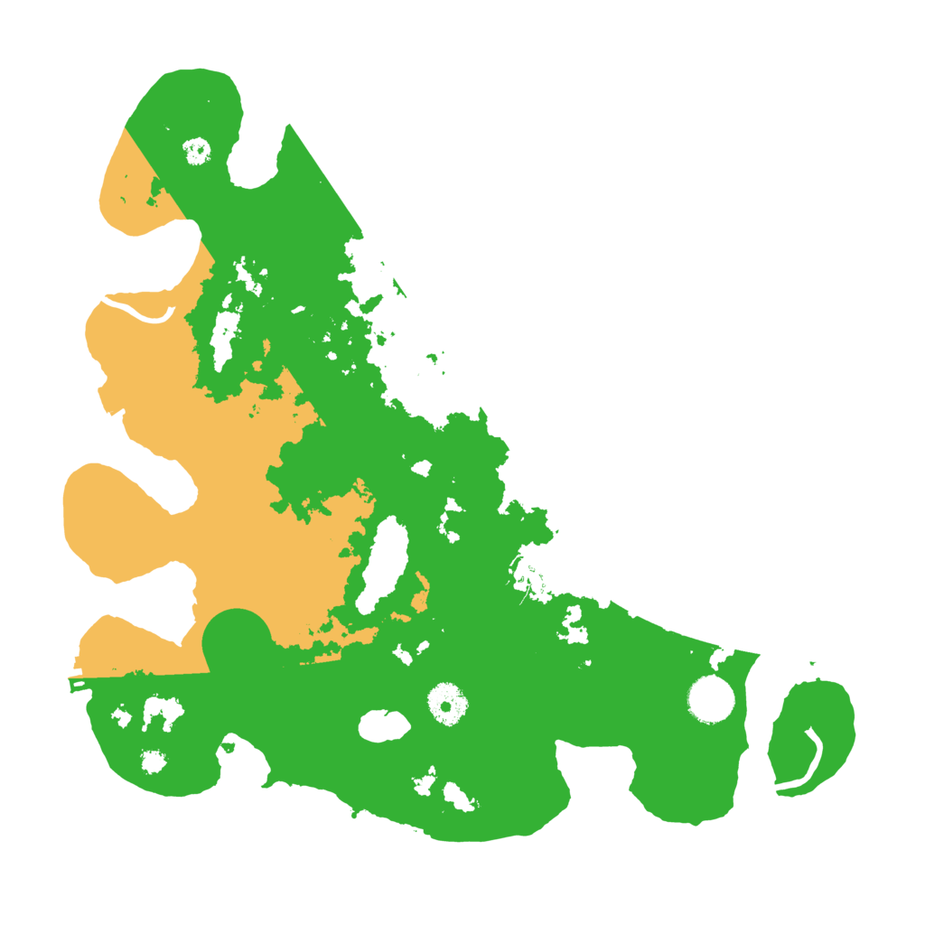 Biome Rust Map: Procedural Map, Size: 3500, Seed: 1532439747