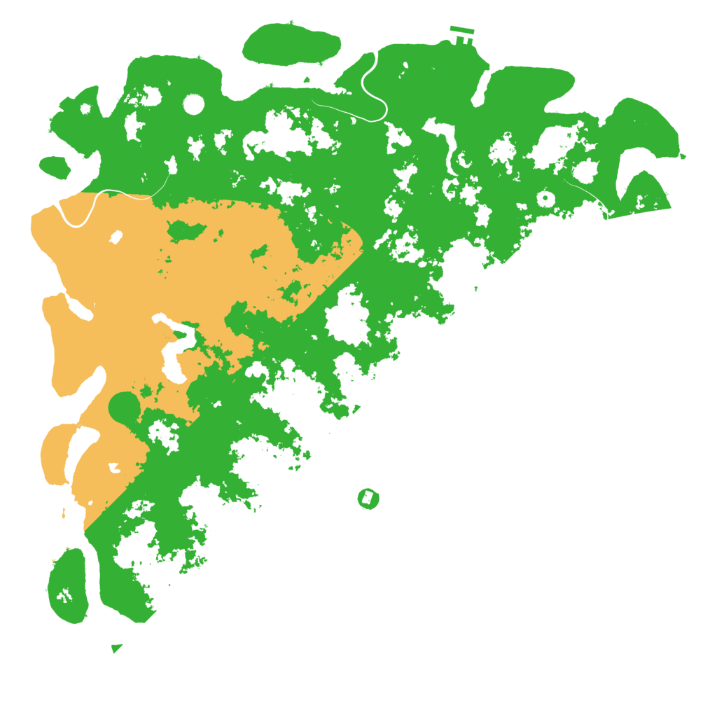 Biome Rust Map: Procedural Map, Size: 6000, Seed: 577118639