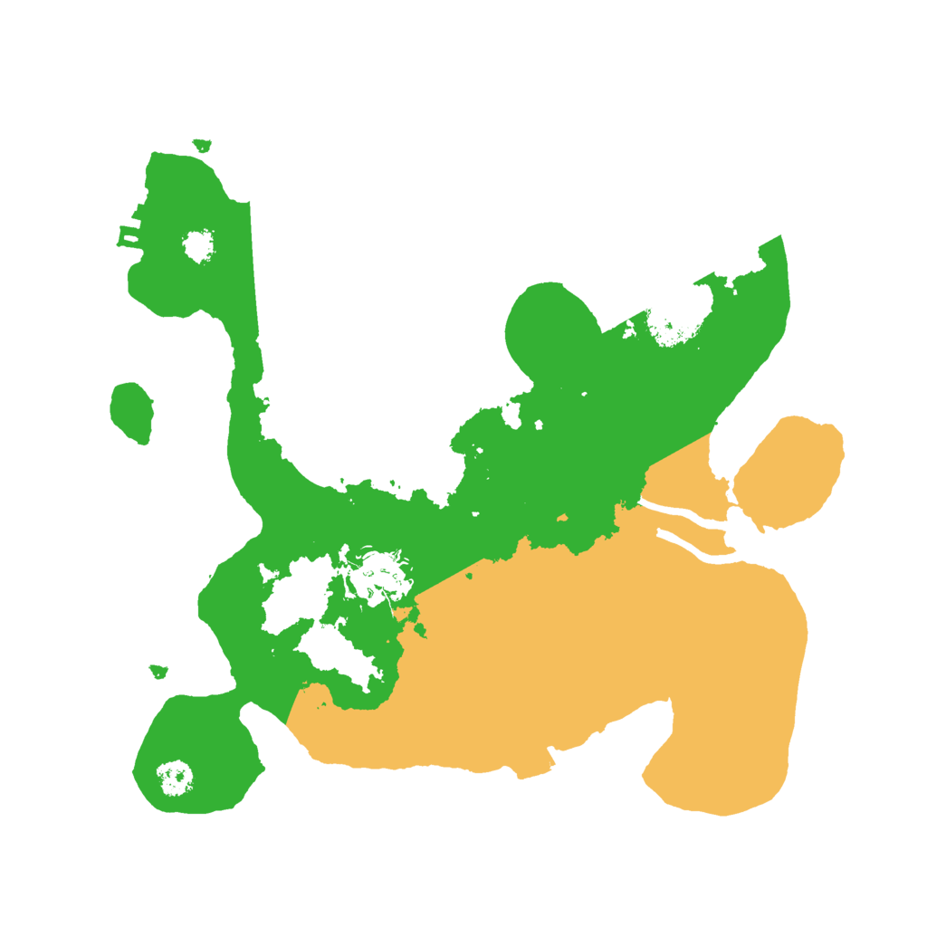 Biome Rust Map: Procedural Map, Size: 2700, Seed: 764642
