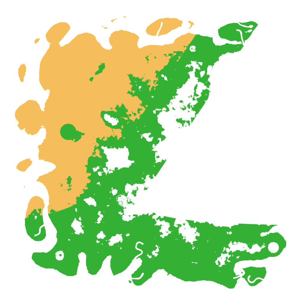 Biome Rust Map: Procedural Map, Size: 5000, Seed: 60723