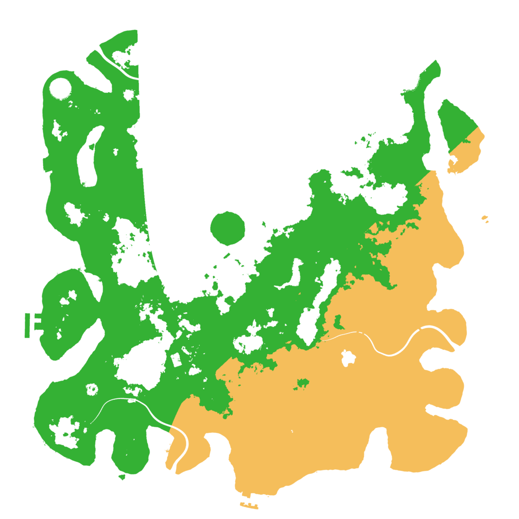 Biome Rust Map: Procedural Map, Size: 4250, Seed: 1454730759