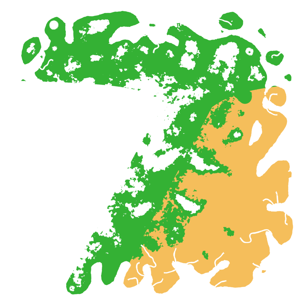 Biome Rust Map: Procedural Map, Size: 6000, Seed: 1834653519