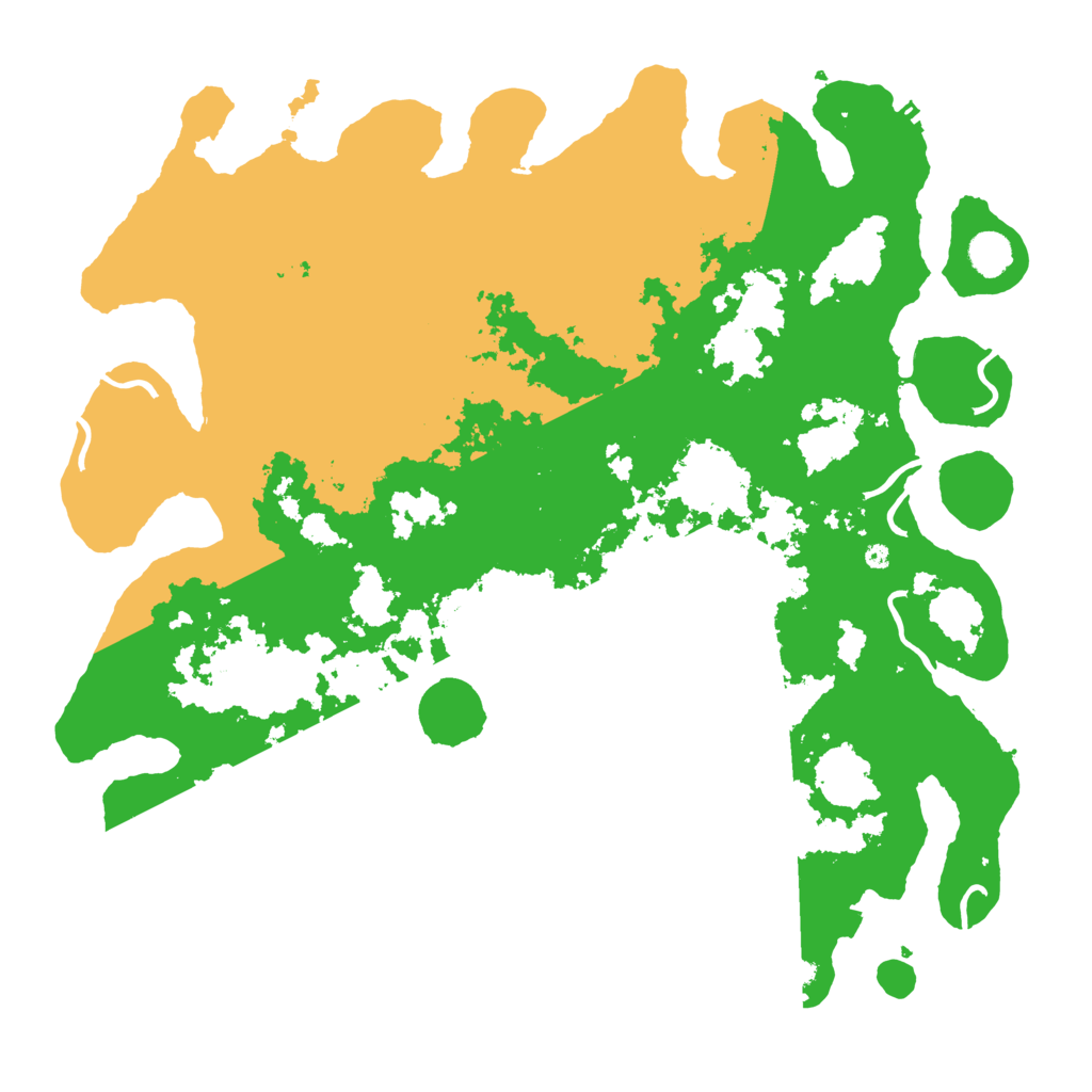 Biome Rust Map: Procedural Map, Size: 4500, Seed: 826170820