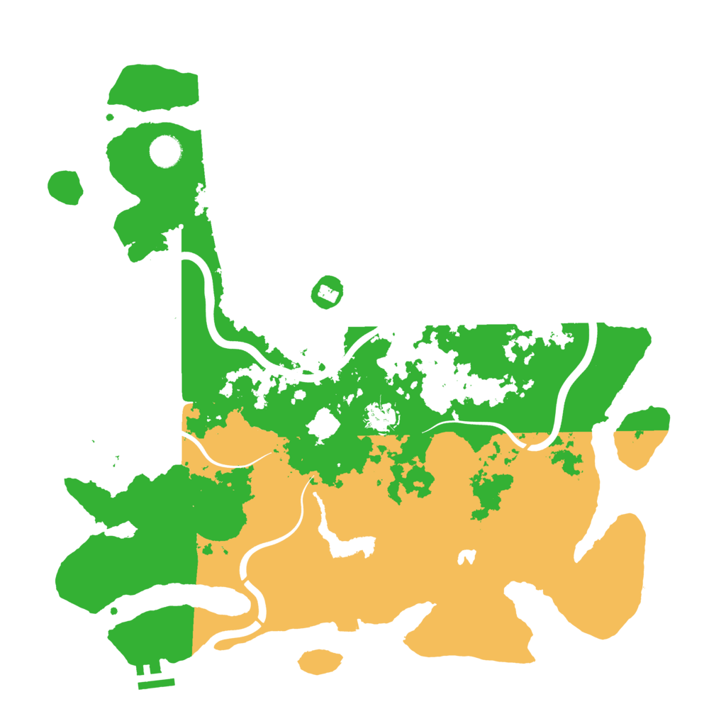 Biome Rust Map: Procedural Map, Size: 4000, Seed: 1600664393