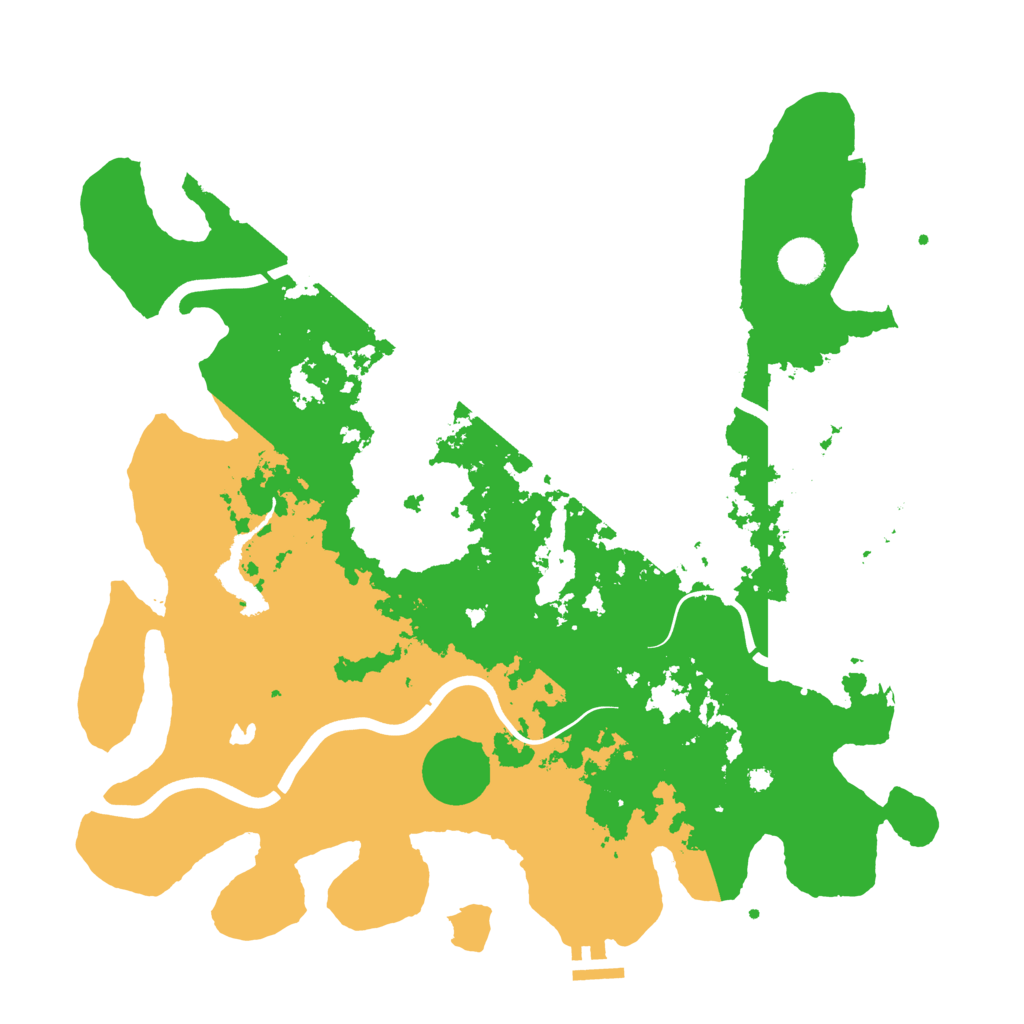 Biome Rust Map: Procedural Map, Size: 4000, Seed: 1176382890