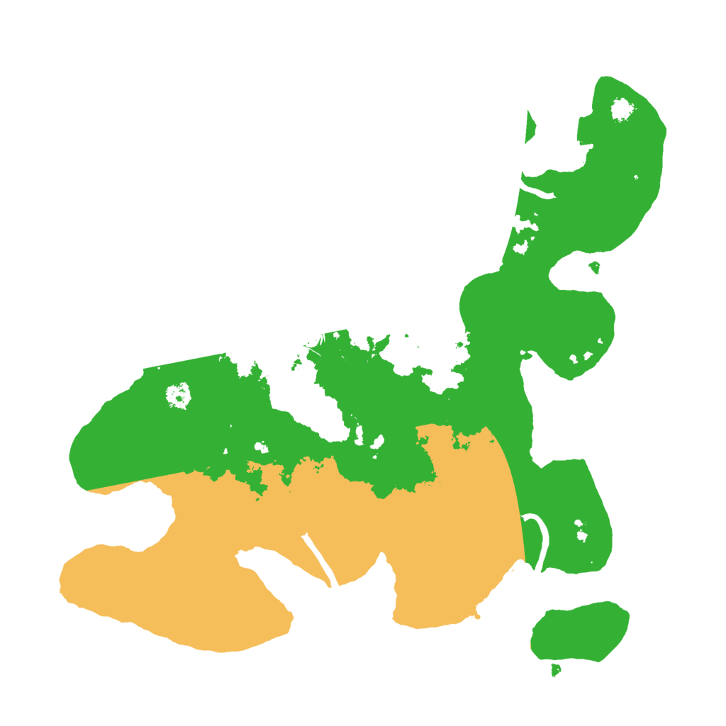 Biome Rust Map: Procedural Map, Size: 3000, Seed: 20232024