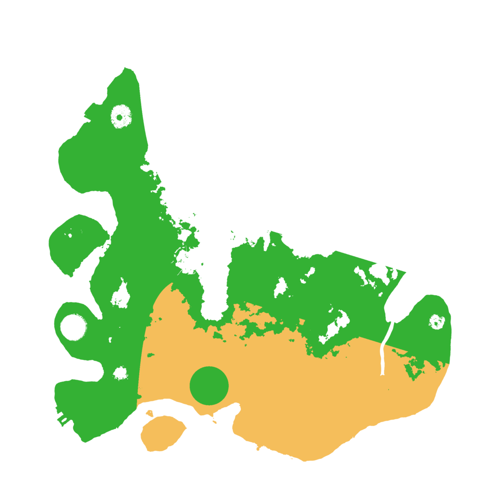 Biome Rust Map: Procedural Map, Size: 3412, Seed: 13825