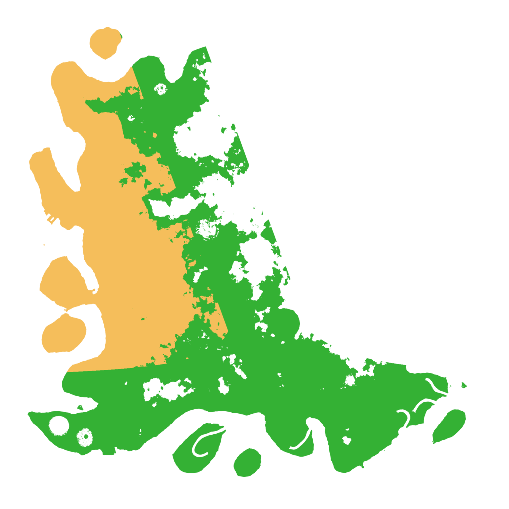 Biome Rust Map: Procedural Map, Size: 4500, Seed: 2111333094