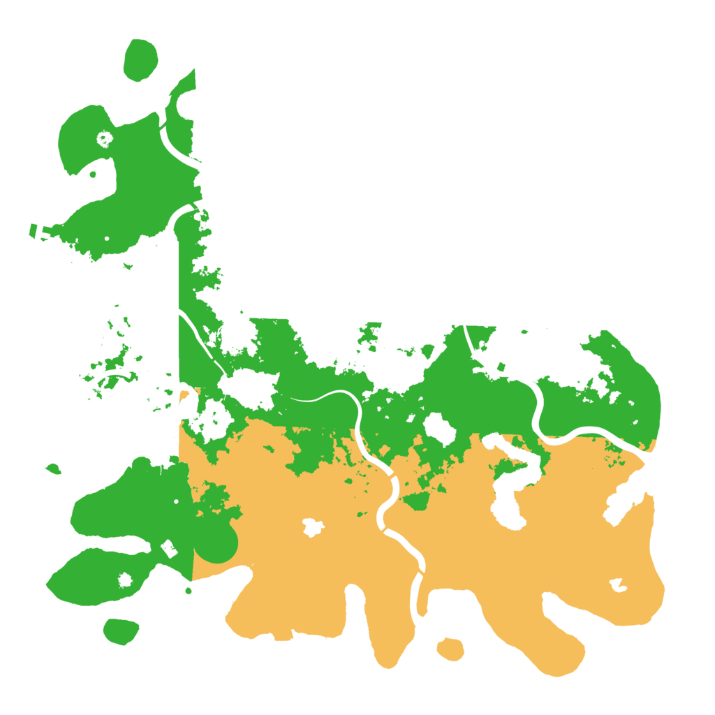 Biome Rust Map: Procedural Map, Size: 4500, Seed: 304682761
