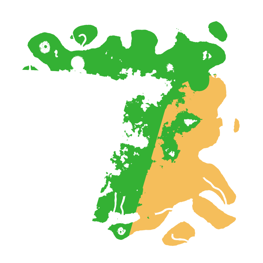 Biome Rust Map: Procedural Map, Size: 3500, Seed: 955327946