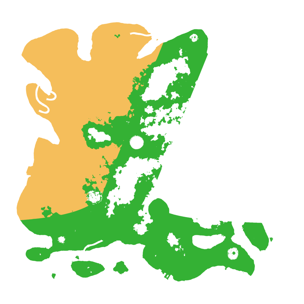 Biome Rust Map: Procedural Map, Size: 4000, Seed: 123443