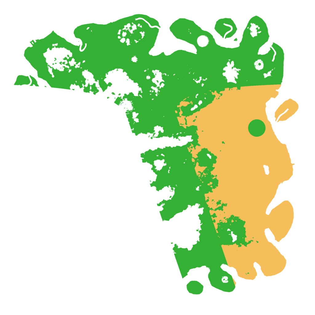 Biome Rust Map: Procedural Map, Size: 4800, Seed: 2081165602