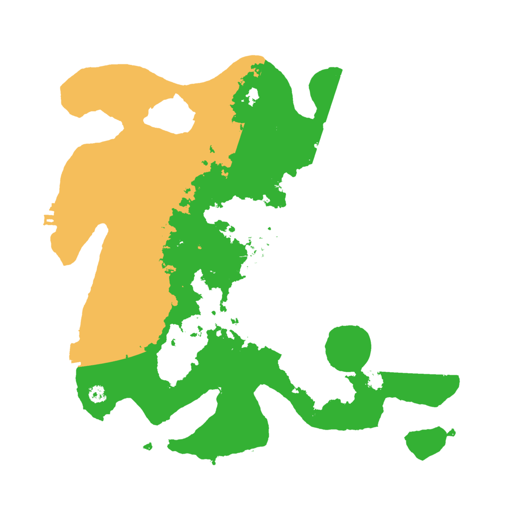 Biome Rust Map: Procedural Map, Size: 3000, Seed: 973780312