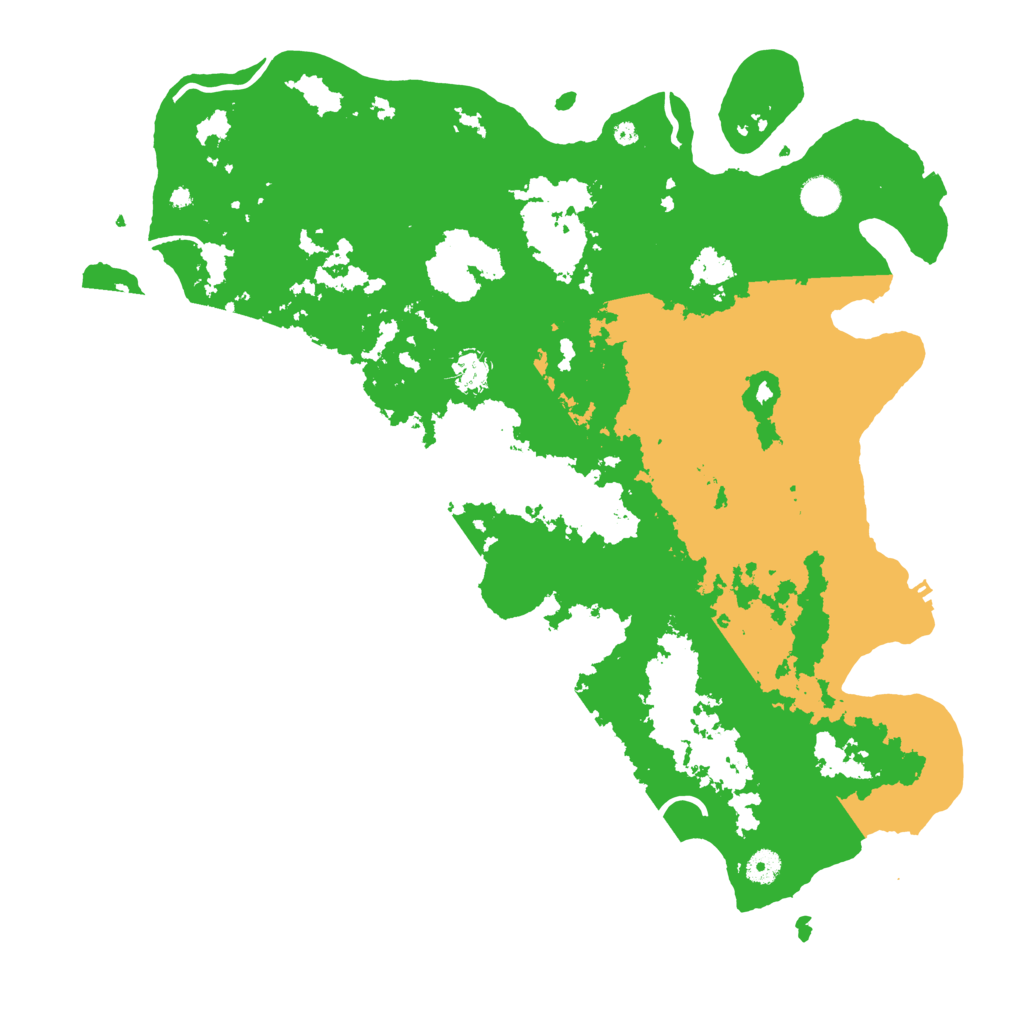 Biome Rust Map: Procedural Map, Size: 4500, Seed: 1124868991