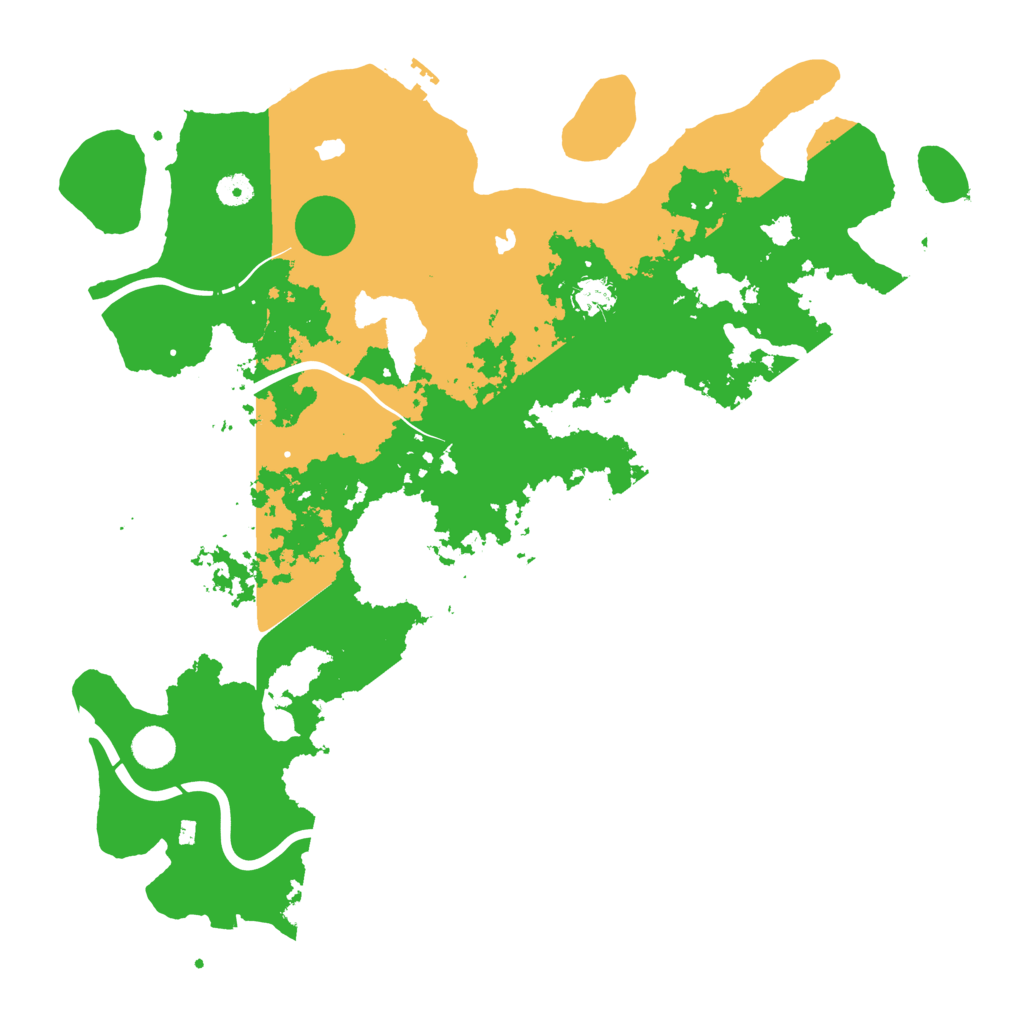 Biome Rust Map: Procedural Map, Size: 4500, Seed: 281764339