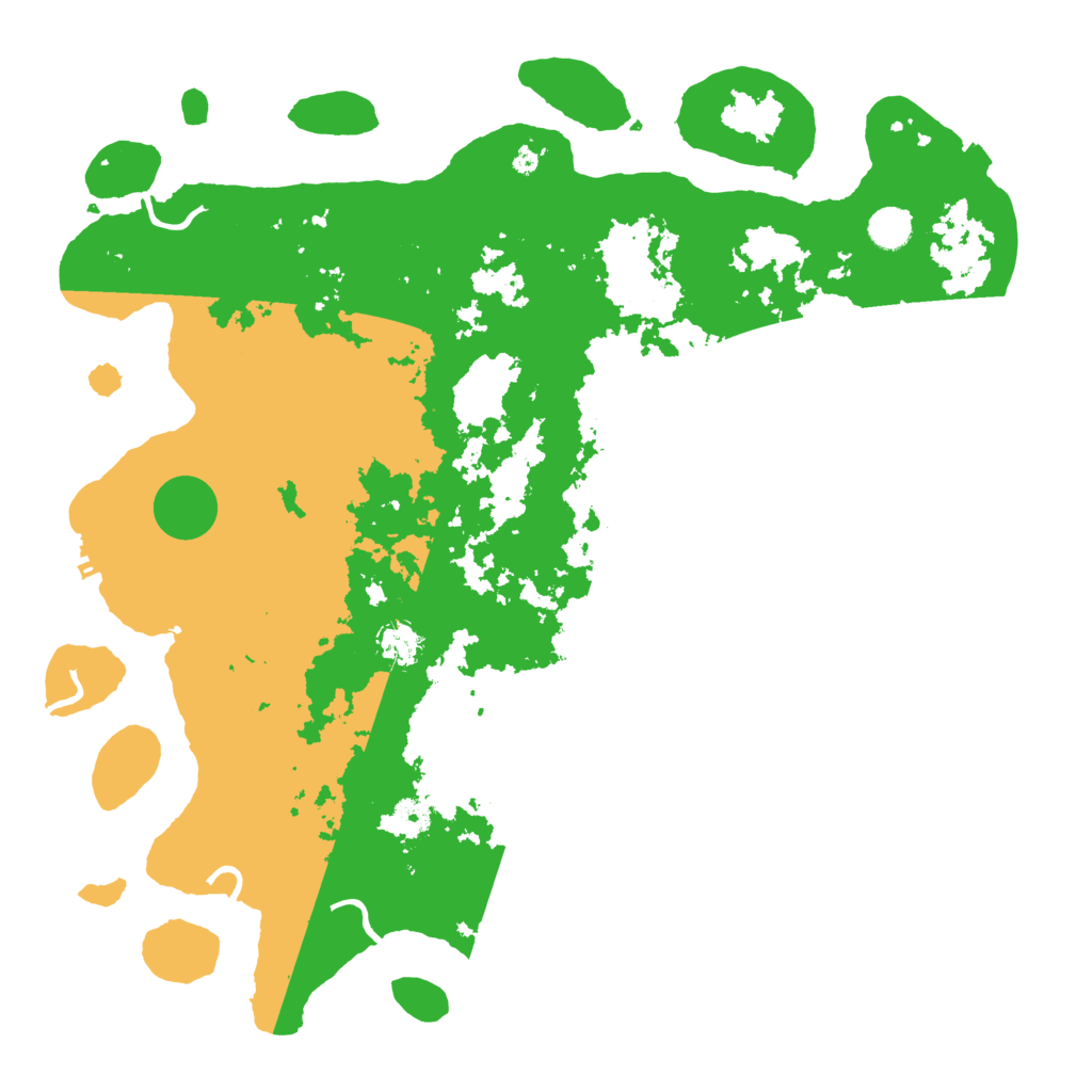 Biome Rust Map: Procedural Map, Size: 4499, Seed: 1935290936