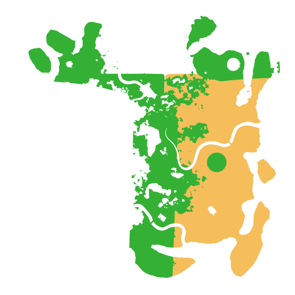 Biome Rust Map: Procedural Map, Size: 4000, Seed: 1424448645