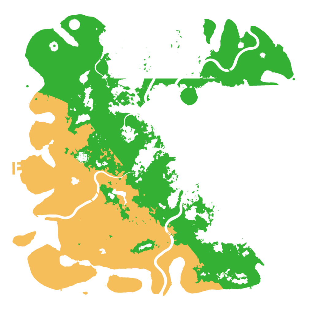 Biome Rust Map: Procedural Map, Size: 5110, Seed: 1337