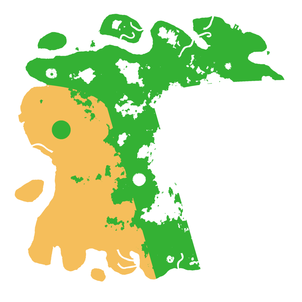 Biome Rust Map: Procedural Map, Size: 4250, Seed: 1024768256