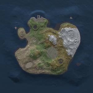 Thumbnail Rust Map: Procedural Map, Size: 2000, Seed: 1887595900, 7 Monuments