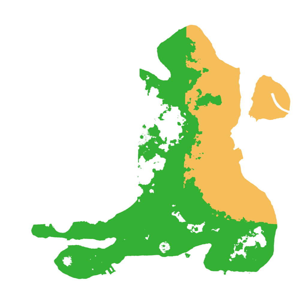 Biome Rust Map: Procedural Map, Size: 3000, Seed: 448389073