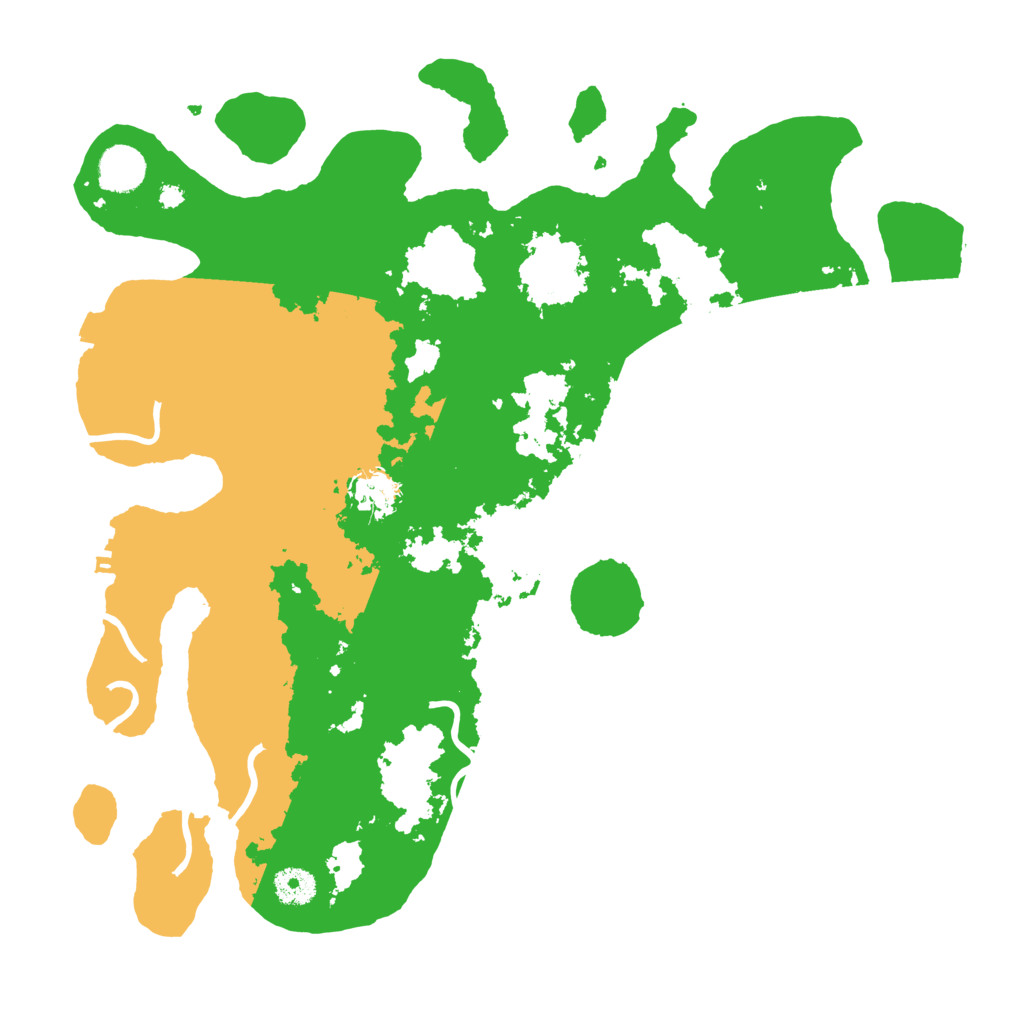 Biome Rust Map: Procedural Map, Size: 3850, Seed: 689318100