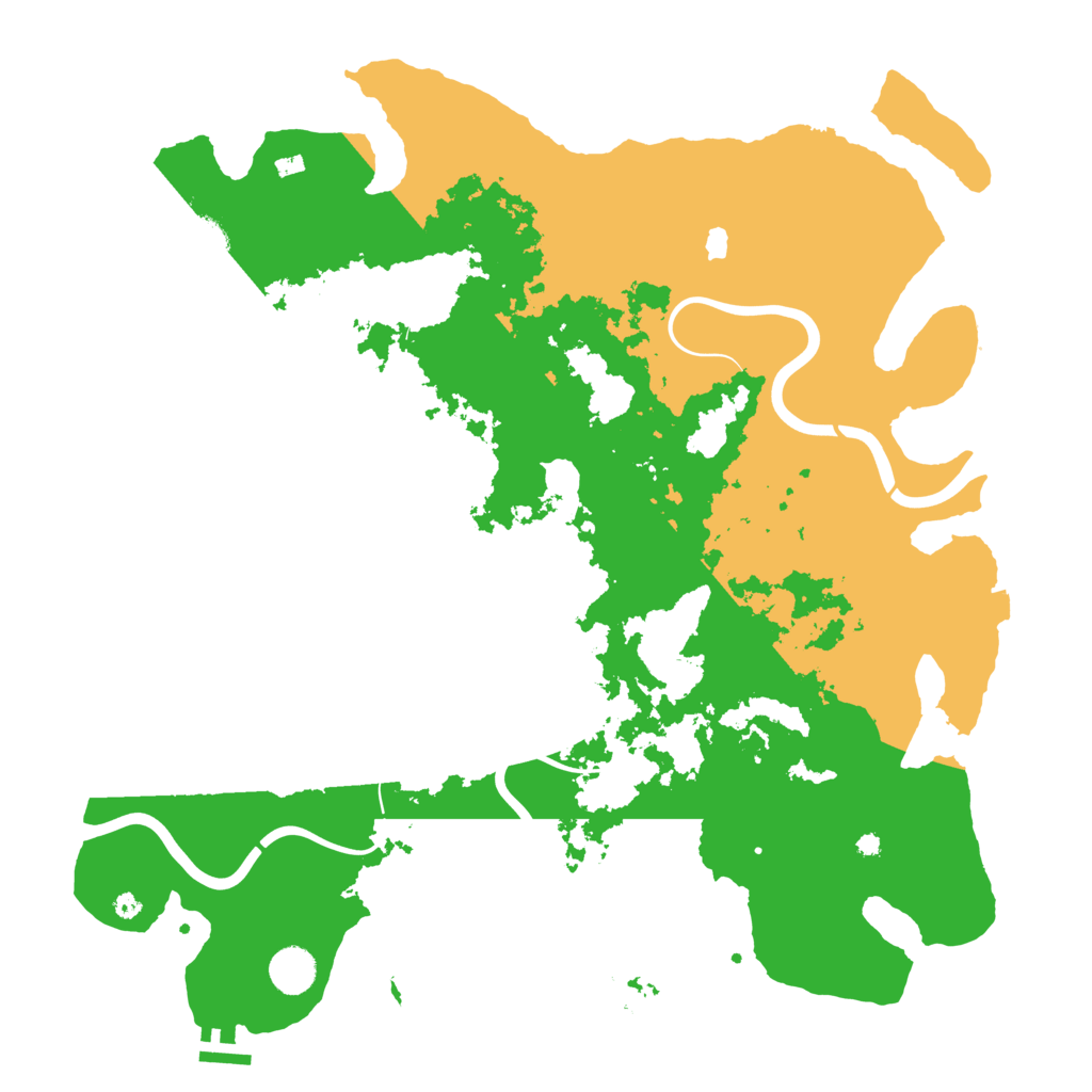 Biome Rust Map: Procedural Map, Size: 4250, Seed: 1891467180