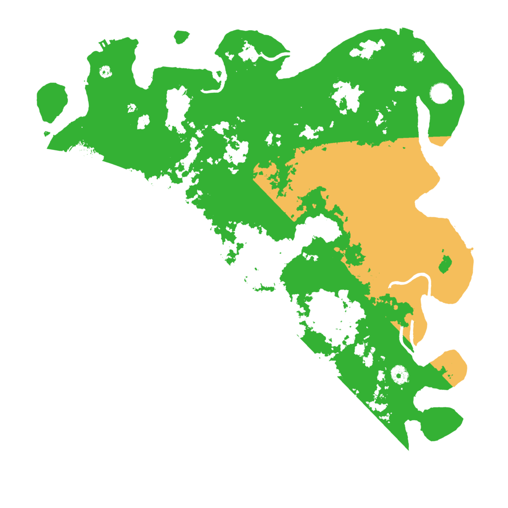 Biome Rust Map: Procedural Map, Size: 4300, Seed: 8456744