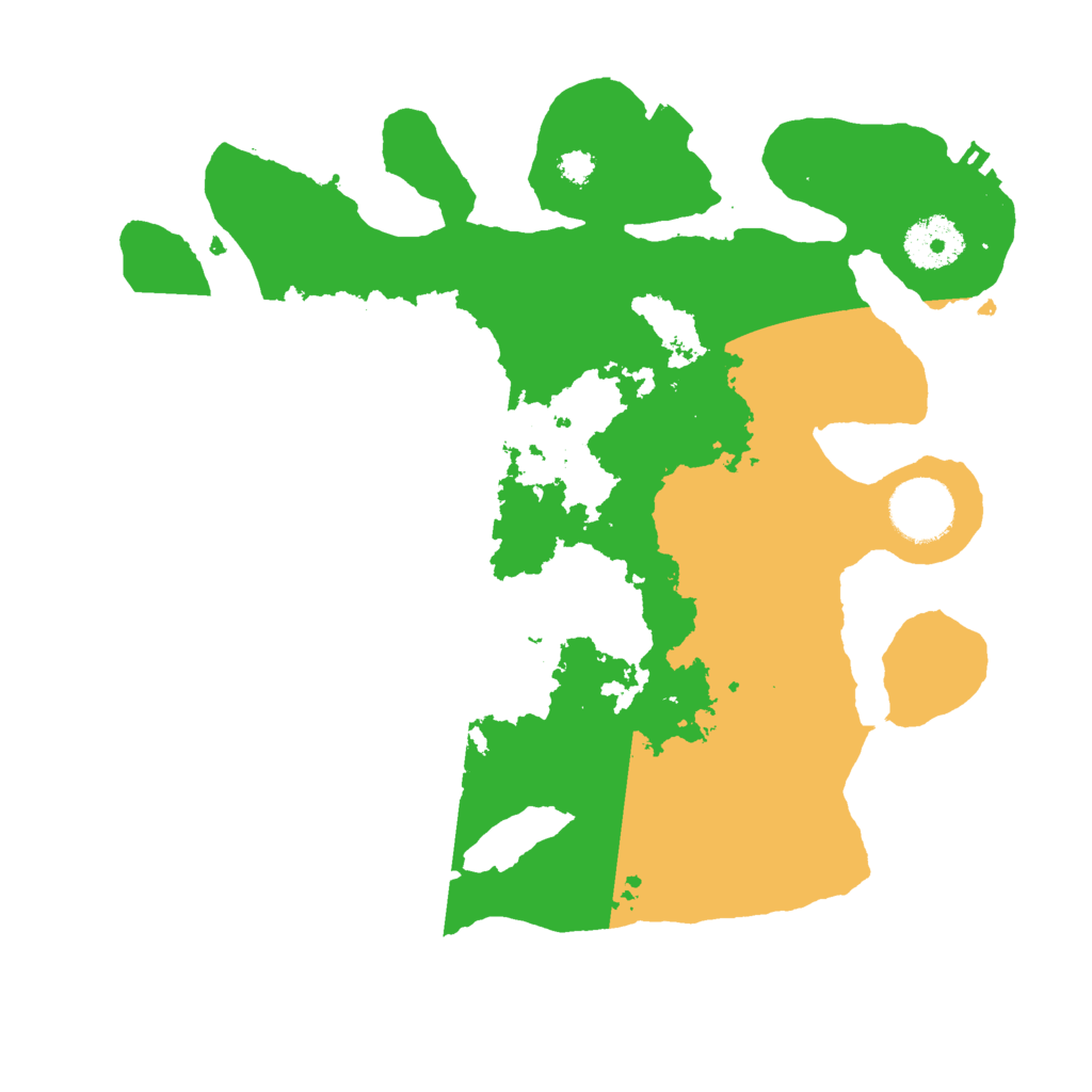 Biome Rust Map: Procedural Map, Size: 3000, Seed: 73388