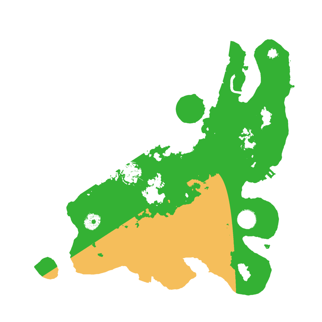 Biome Rust Map: Procedural Map, Size: 3000, Seed: 28014867