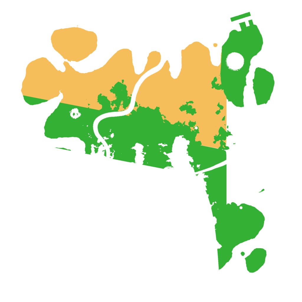 Biome Rust Map: Procedural Map, Size: 3000, Seed: 453025810