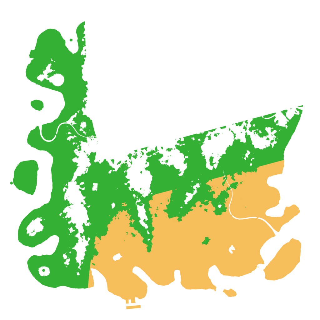 Biome Rust Map: Procedural Map, Size: 4500, Seed: 232234