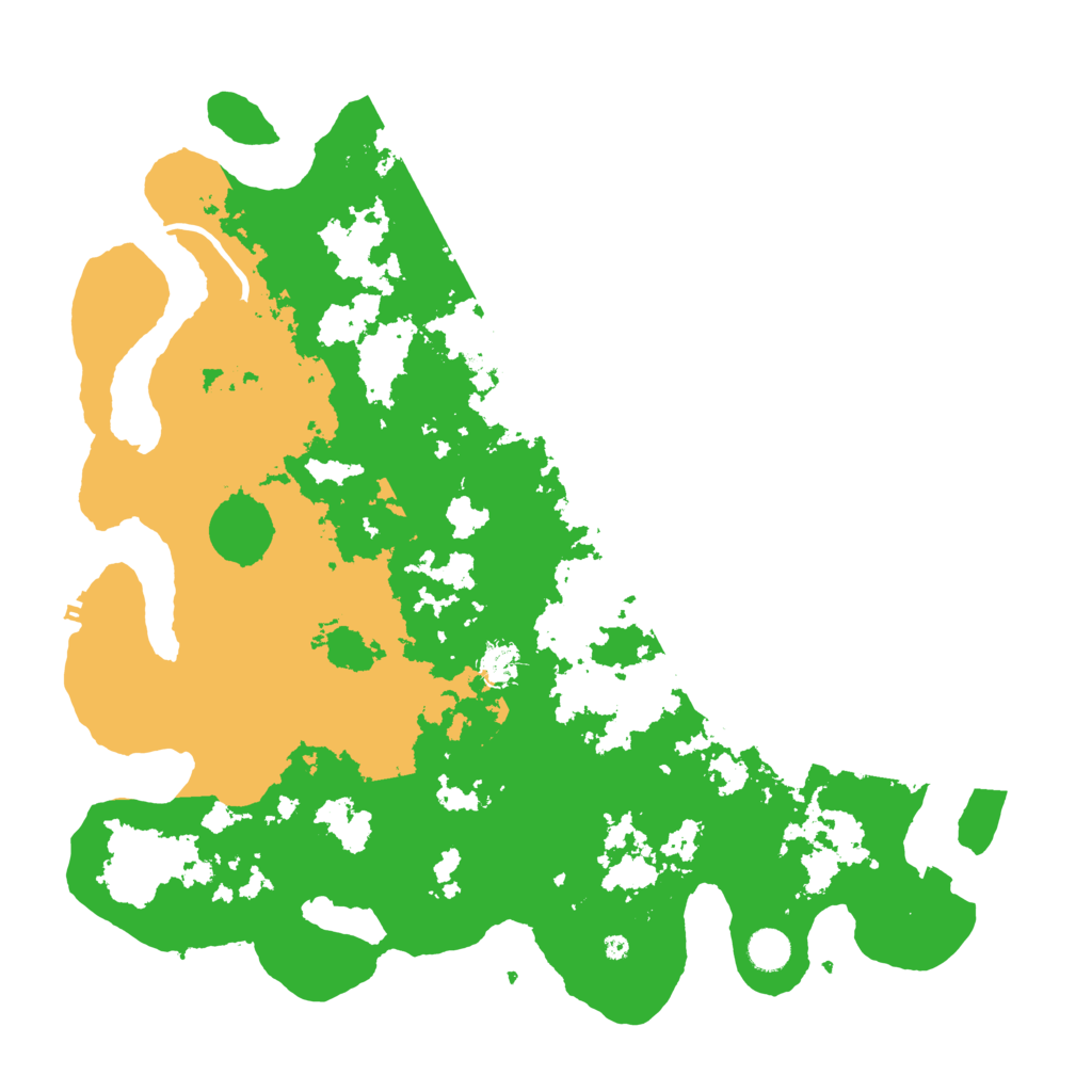 Biome Rust Map: Procedural Map, Size: 4500, Seed: 1883820612