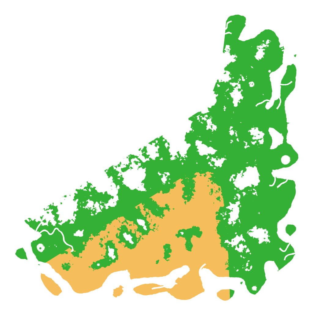 Biome Rust Map: Procedural Map, Size: 6000, Seed: 451