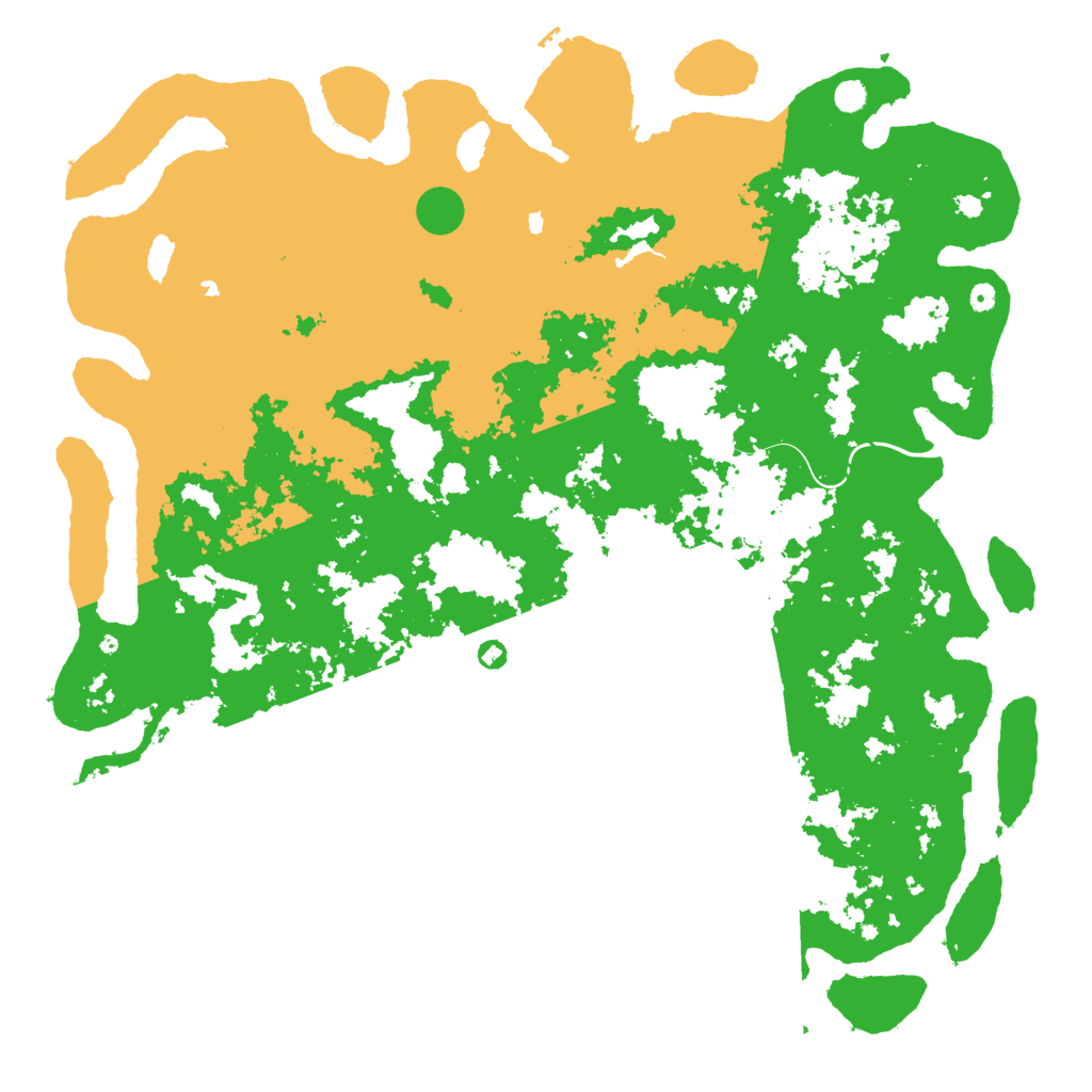 Biome Rust Map: Procedural Map, Size: 6000, Seed: 2123113123
