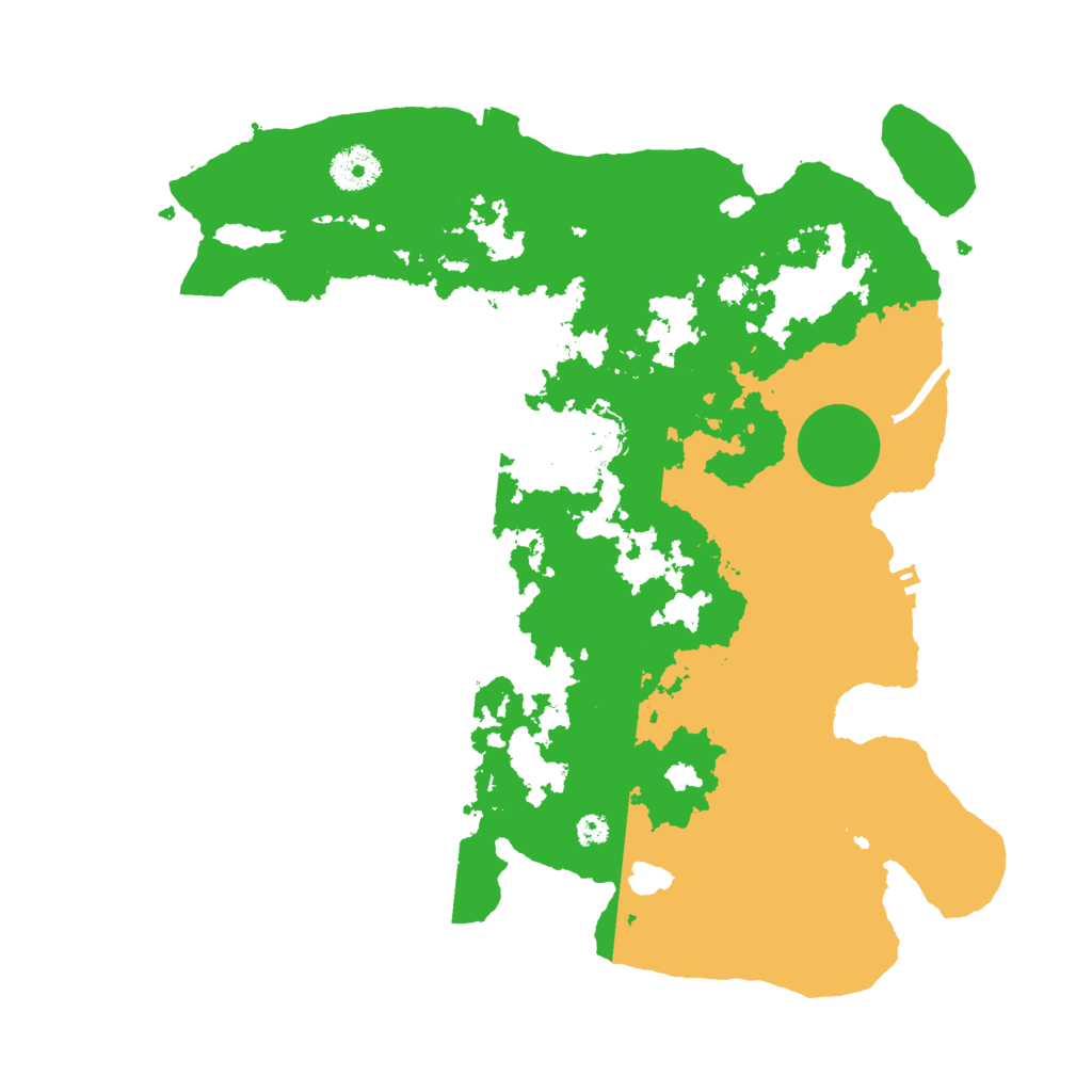 Biome Rust Map: Procedural Map, Size: 3500, Seed: 1344935499