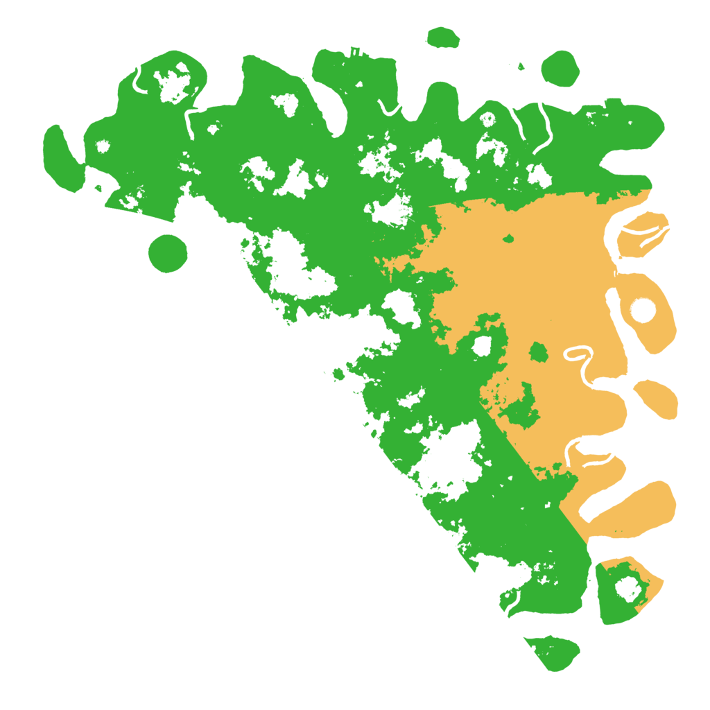 Biome Rust Map: Procedural Map, Size: 5000, Seed: 1827472093