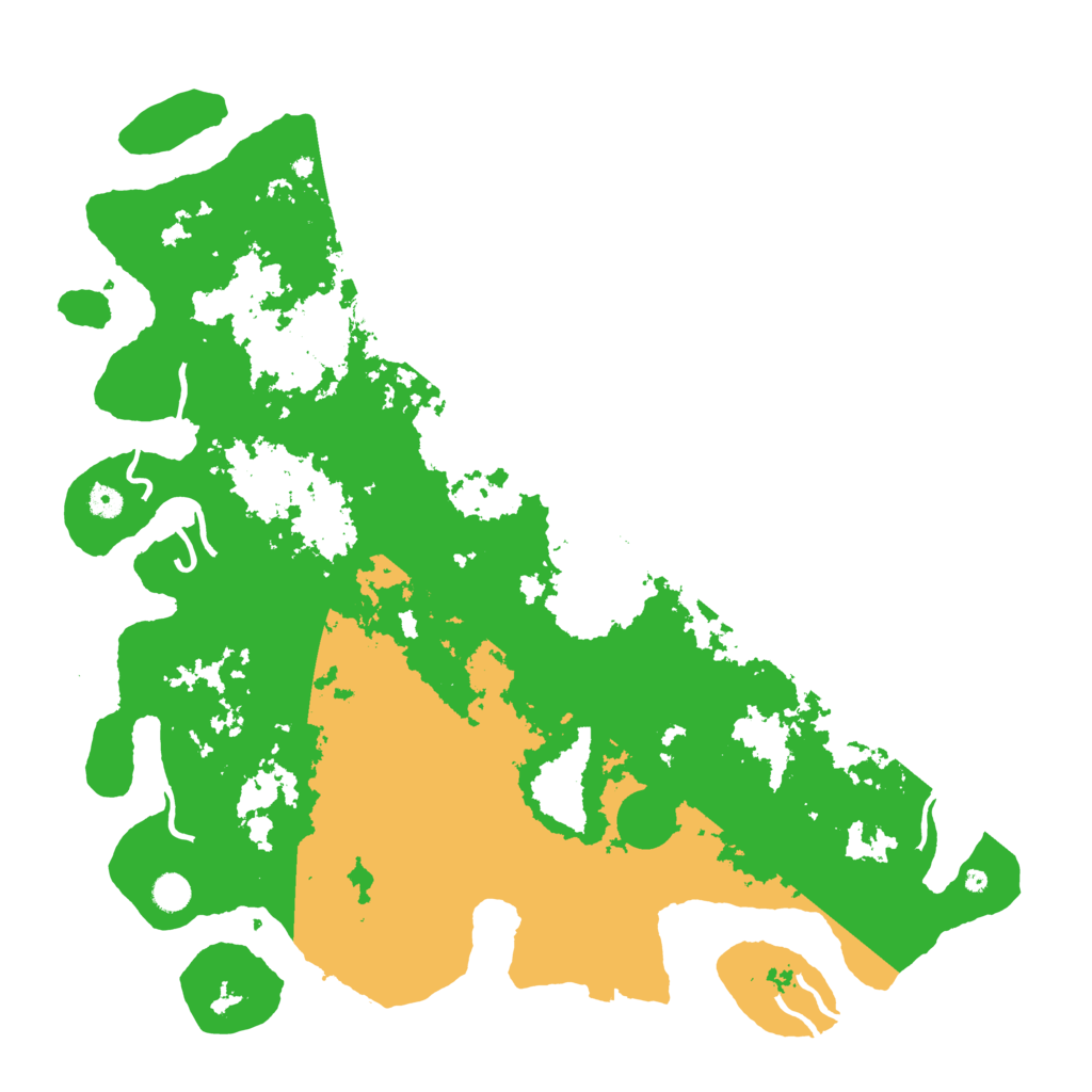 Biome Rust Map: Procedural Map, Size: 5000, Seed: 1769769758