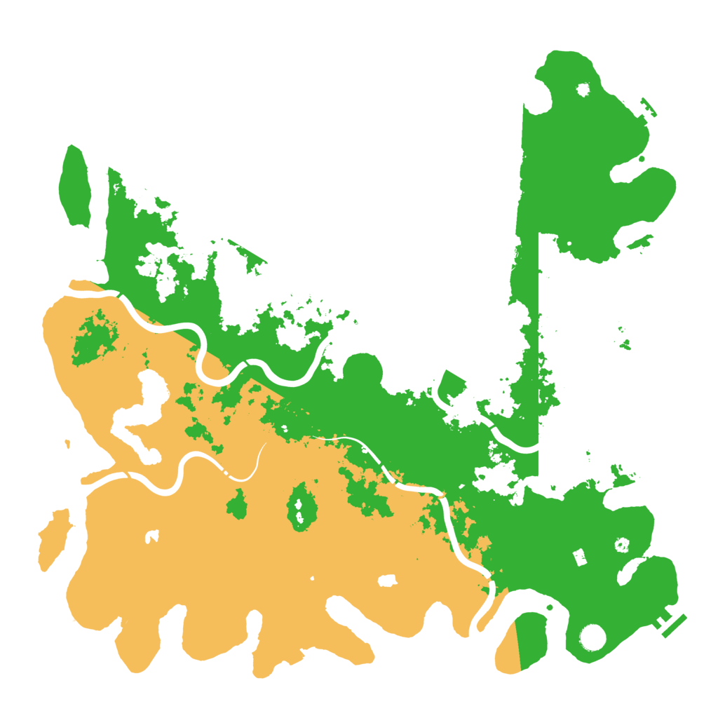 Biome Rust Map: Procedural Map, Size: 4800, Seed: 366079751