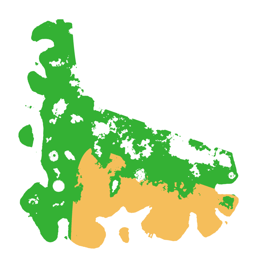 Biome Rust Map: Procedural Map, Size: 4000, Seed: 200000