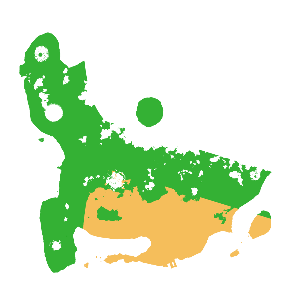 Biome Rust Map: Procedural Map, Size: 3000, Seed: 840056686