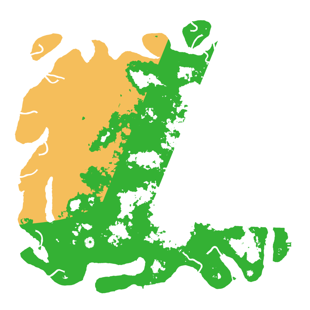 Biome Rust Map: Procedural Map, Size: 4500, Seed: 1742077147