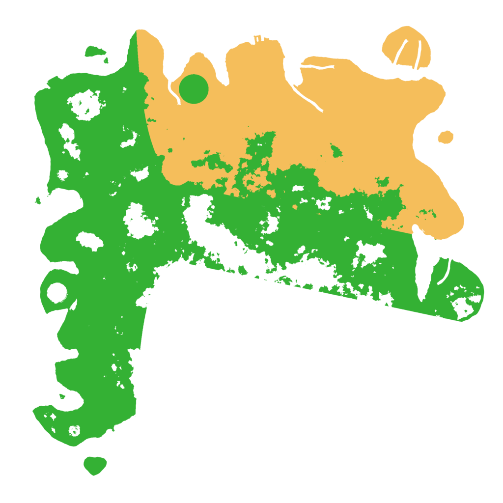 Biome Rust Map: Procedural Map, Size: 4500, Seed: 153611099
