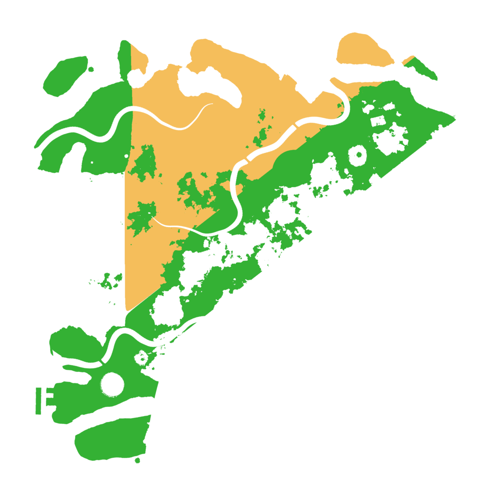Biome Rust Map: Procedural Map, Size: 3750, Seed: 49521480